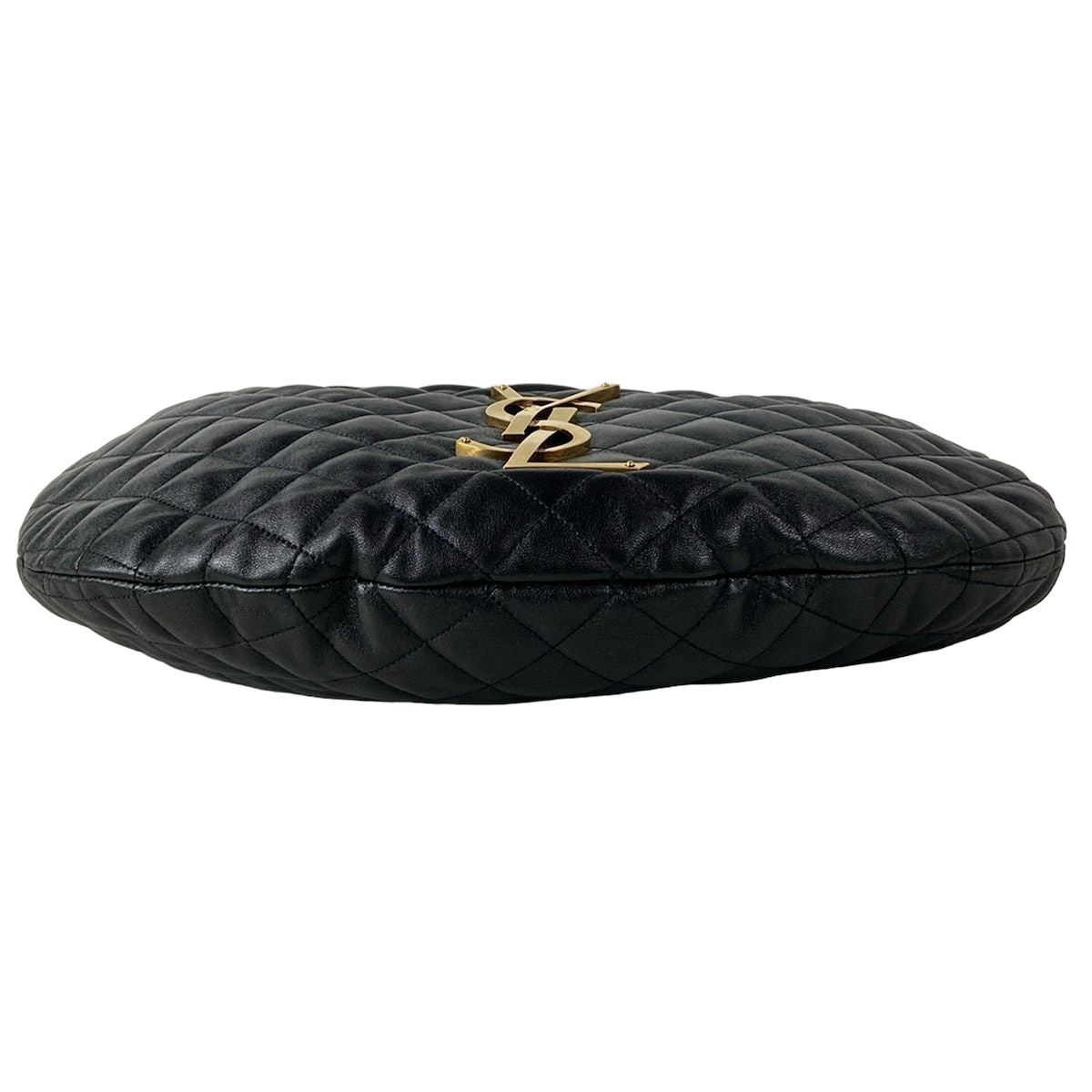 Saint Laurent Paris Handbag Icare Hobo Black Quilted Leather — view 5