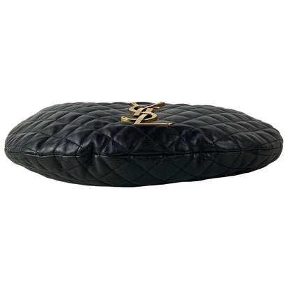 Saint Laurent Paris Handbag Icare Hobo Black Quilted Leather — view 5