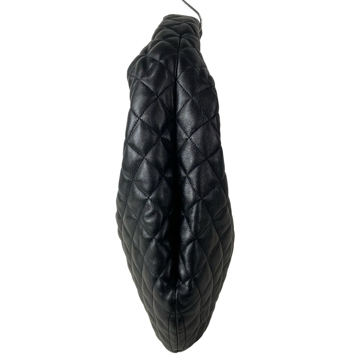 Saint Laurent Paris Handbag Icare Hobo Black Quilted Leather — view 4