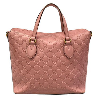Gucci Handbag Guccissima Line Pink Leather — view 3