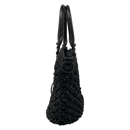 Balenciaga Tote Bag le City Basket Small Black Leather — view 4