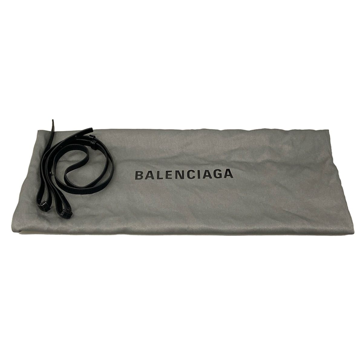 Balenciaga Tote Bag le City Basket Small Black Leather — view 8