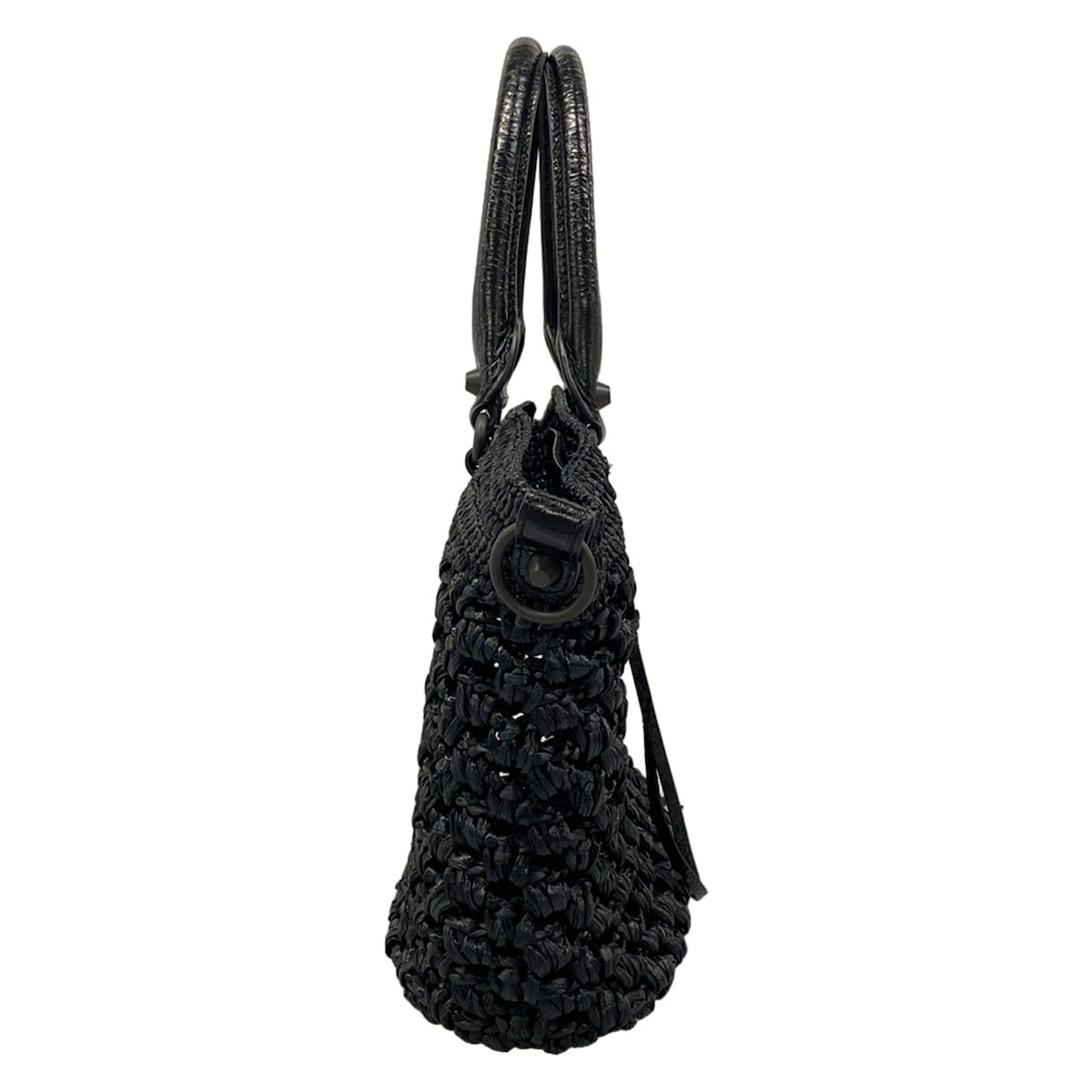 Balenciaga Tote Bag le City Basket Small Black Leather — view 2