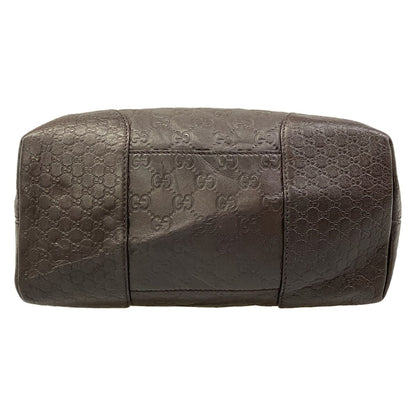 Gucci Handbag Breeguccissima Line Dark Brown Leather — view 5