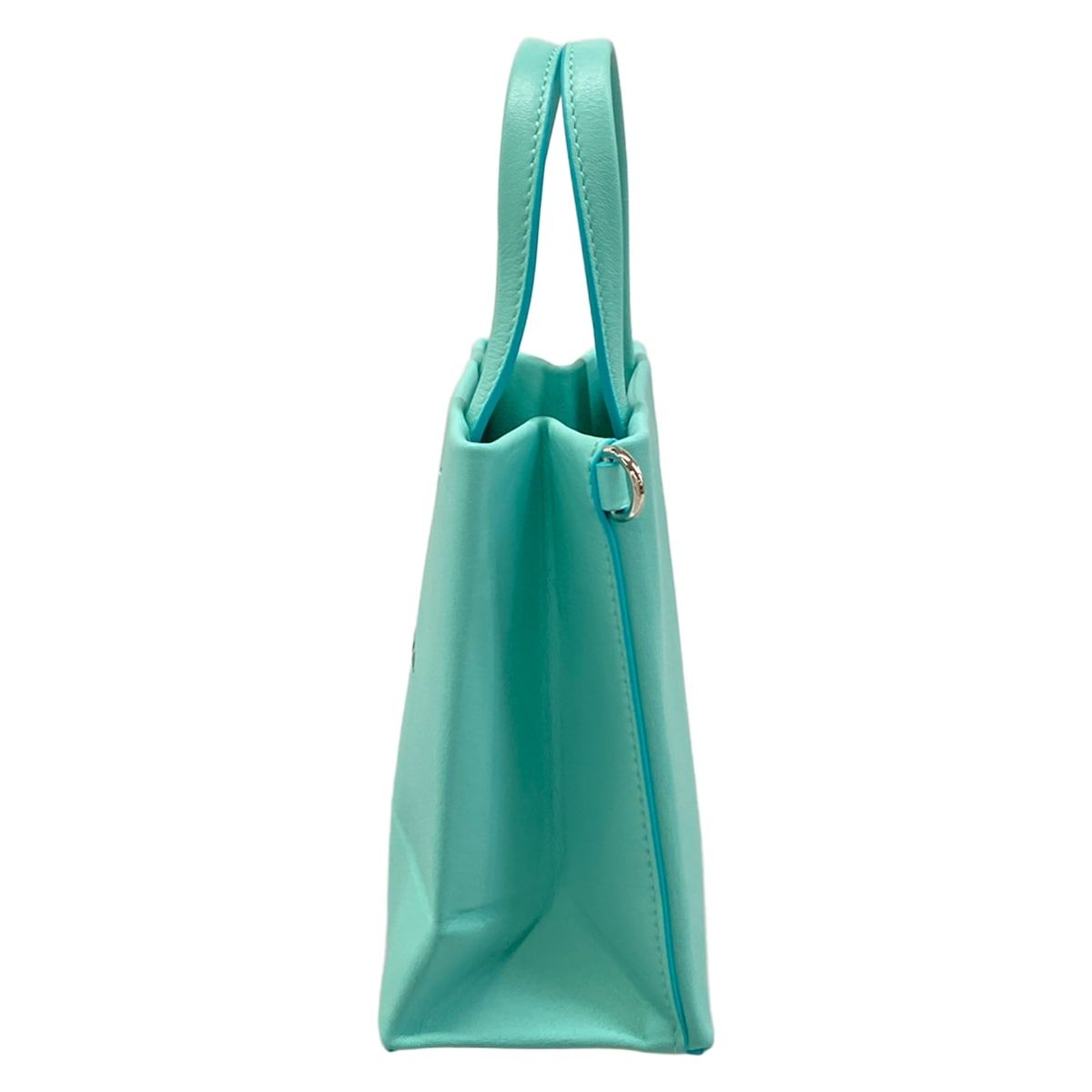 Tiffany & Co Tote Mini Shopping Cobalt Blue Mini Bag Cat Street — view 4