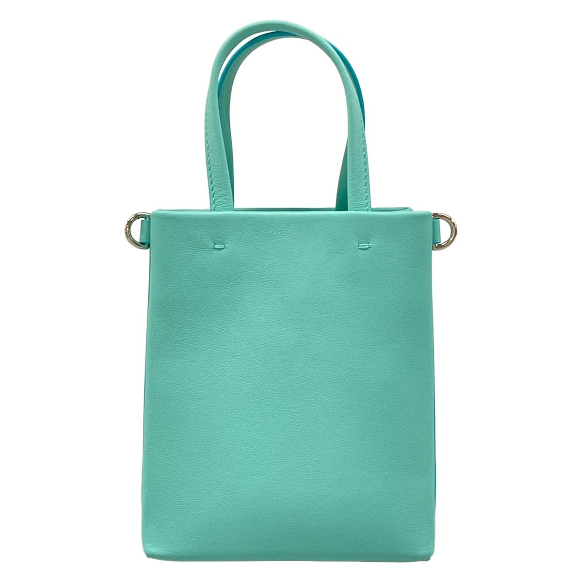 Tiffany & Co Tote Mini Shopping Cobalt Blue Mini Bag Cat Street — view 3