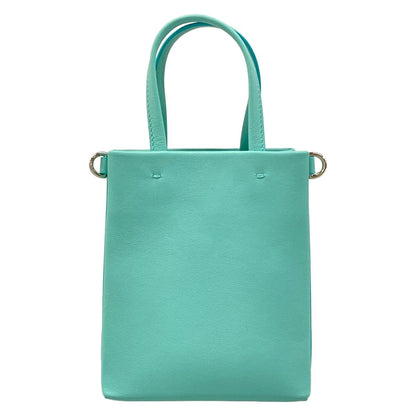 Tiffany & Co Tote Mini Shopping Cobalt Blue Mini Bag Cat Street — view 3
