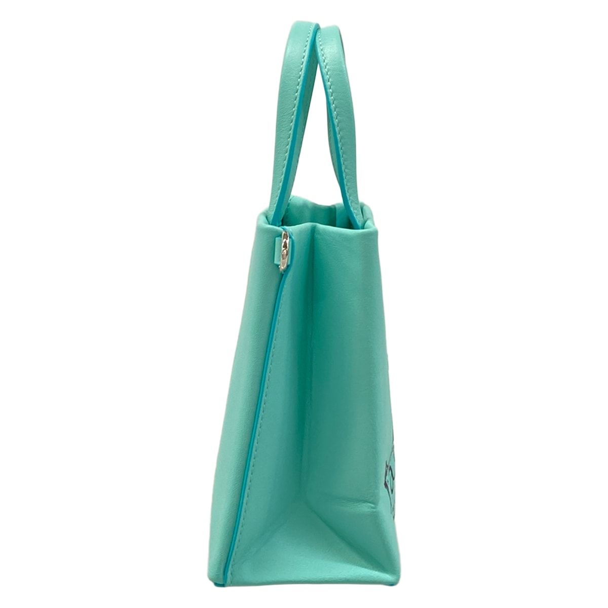 Tiffany & Co Tote Mini Shopping Cobalt Blue Mini Bag Cat Street — view 2