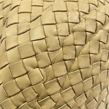 Bottega Veneta Handbag Intrecciato Beige Studs Bijou Drawstring Leather — view 6
