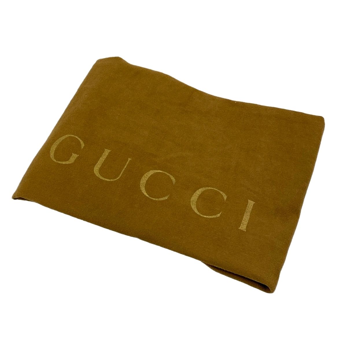 Gucci Tote Bag GG Pattern Charmy Dark Brown Beige Leather — view 8