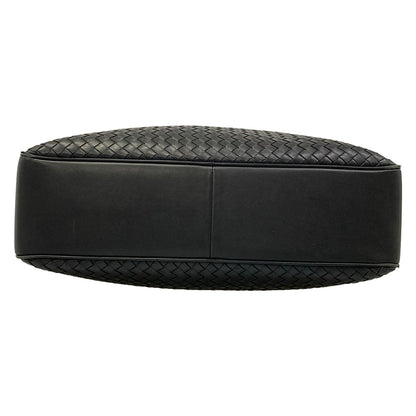 Bottega Veneta Business Bag Intrecciato Black Leather — view 5