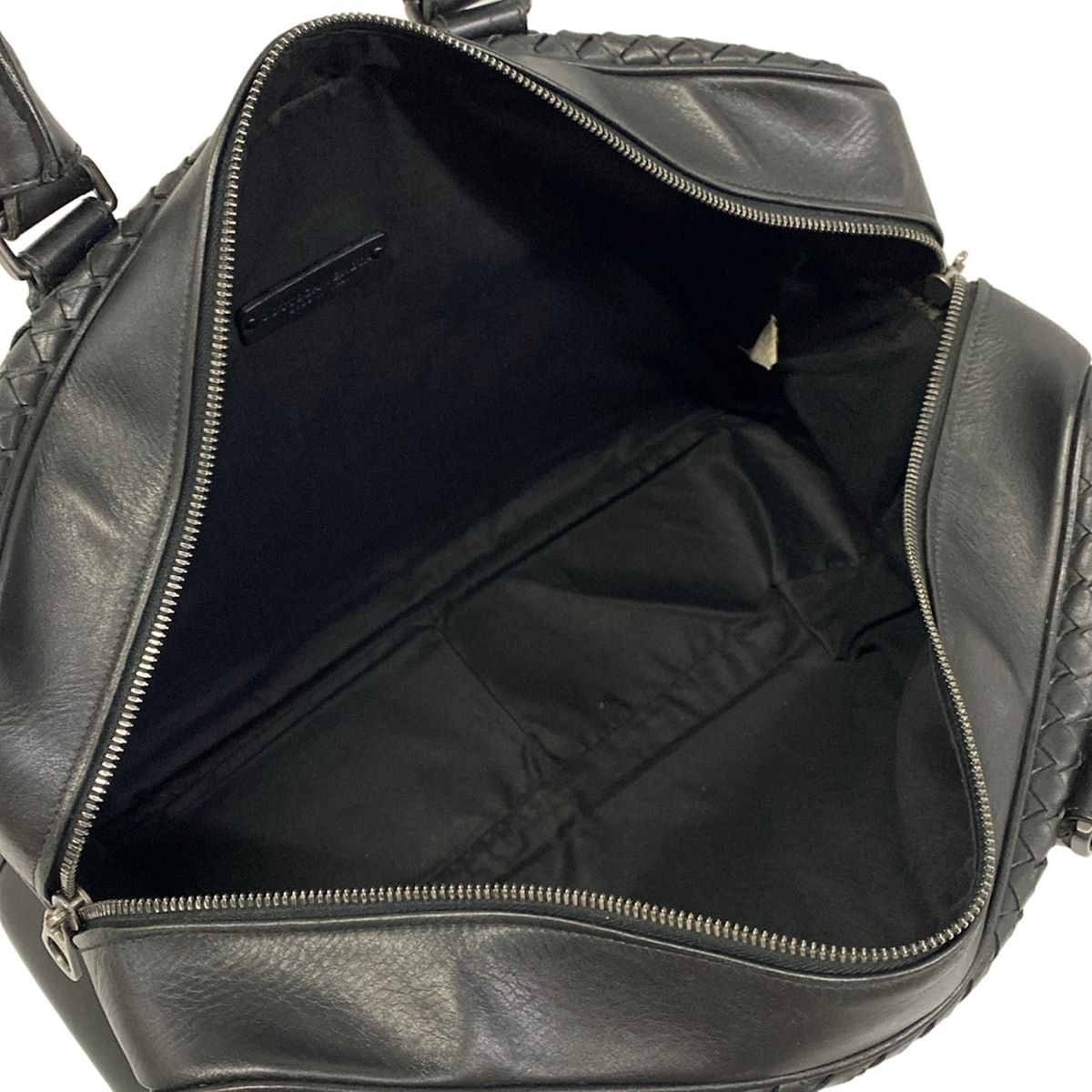 Bottega Veneta Business Bag Intrecciato Black Leather — view 7