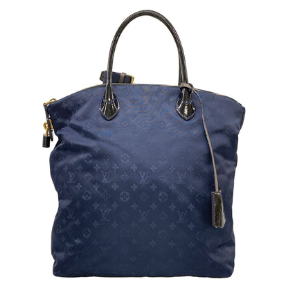 Louis Vuitton Handbag Monogram Dejour Lockit MM Marine Leather