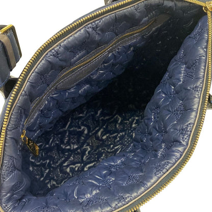 Louis Vuitton Handbag Monogram Dejour Lockit MM Marine Leather — view 7