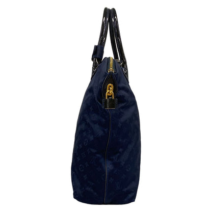 Louis Vuitton Handbag Monogram Dejour Lockit MM Marine Leather — view 2