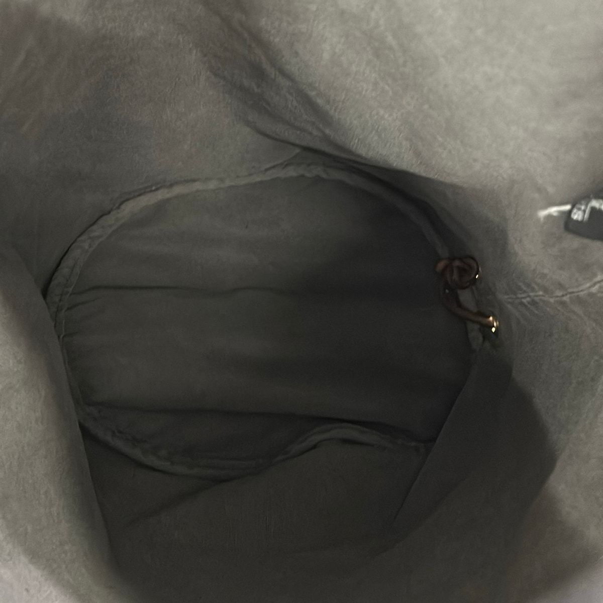 Hermes Shoulder Bag Matro Marcel Dark Gray Brown Leather — view 7