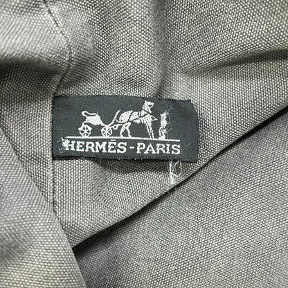 Hermes Shoulder Bag Matro Marcel Dark Gray Brown Leather — view 8