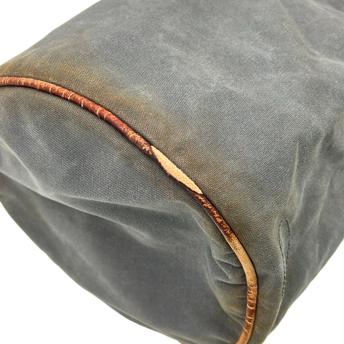 Hermes Shoulder Bag Matro Marcel Dark Gray Brown Leather — view 6