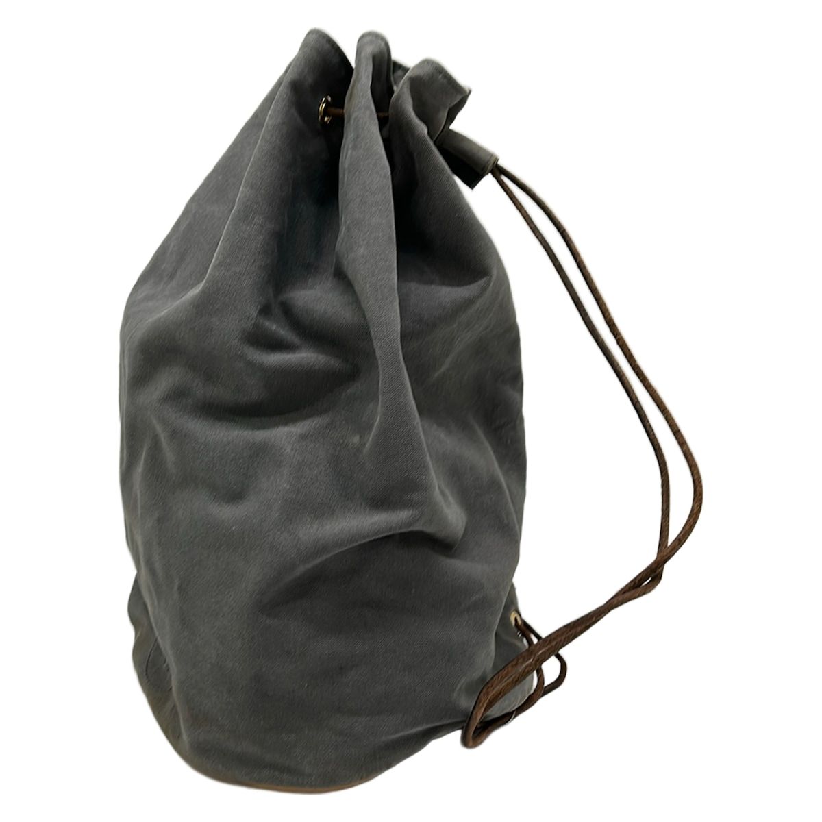 Hermes Shoulder Bag Matro Marcel Dark Gray Brown Leather — view 4