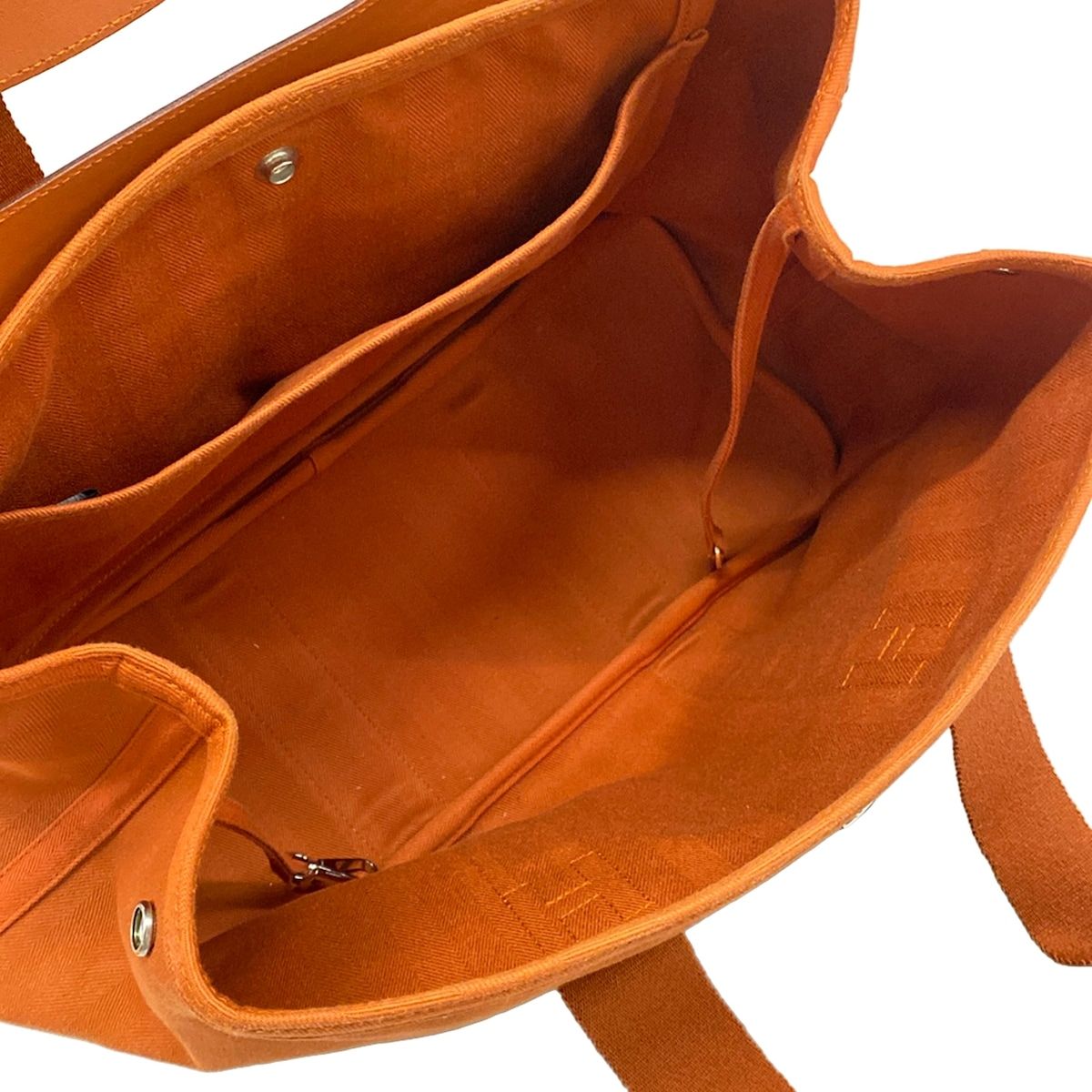 Hermes Handbag Valparaiso MM Orange Leather — view 7