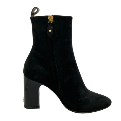 Louis Vuitton Short Boots Gabi Black Leather — view 2