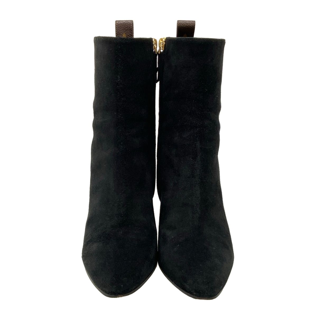 Louis Vuitton Short Boots Gabi Black Leather — view 5