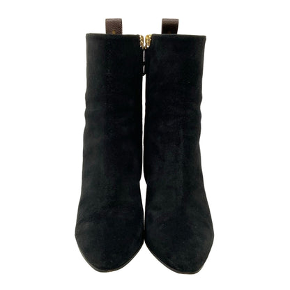 Louis Vuitton Short Boots Gabi Black Leather — view 5
