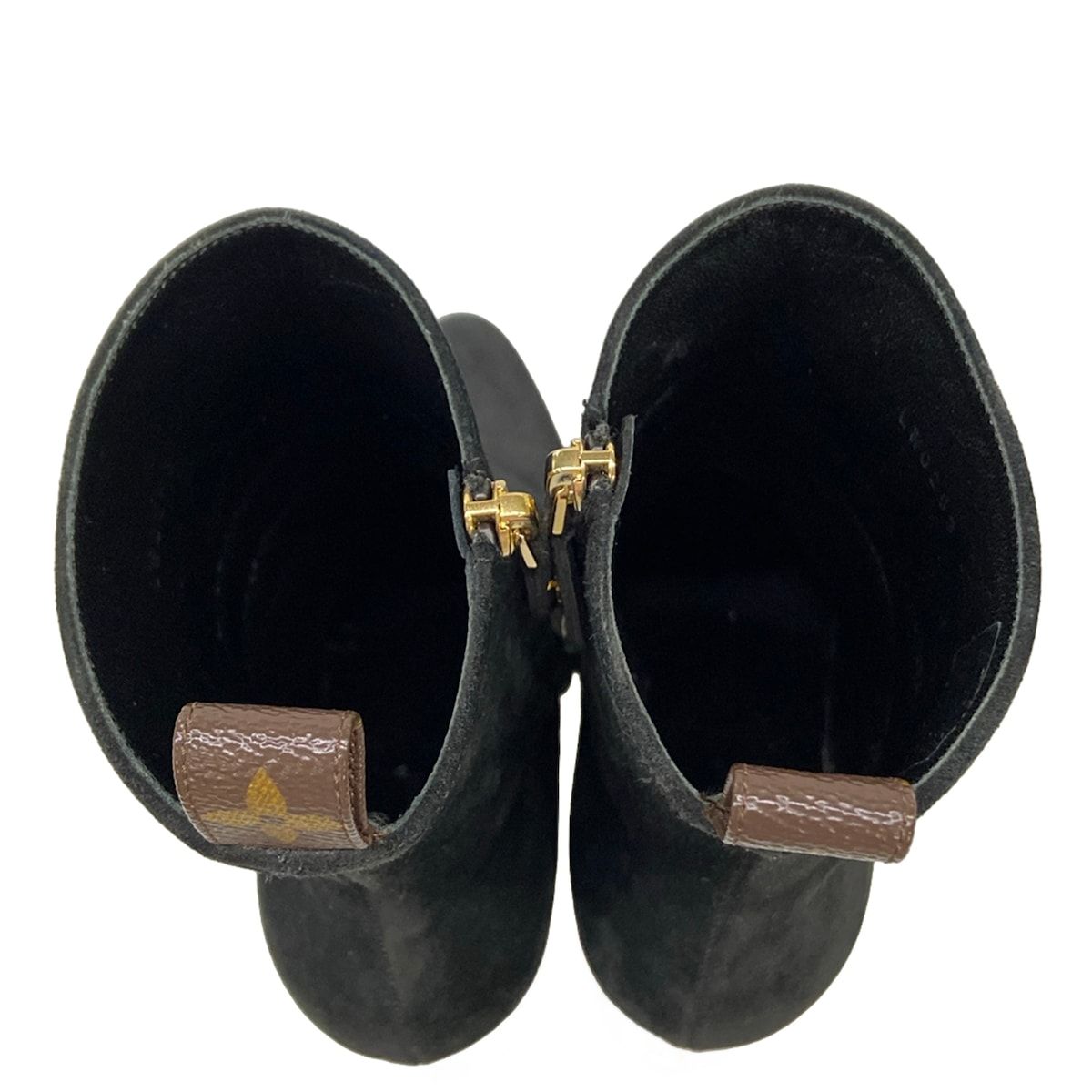 Louis Vuitton Short Boots Gabi Black Leather — view 7