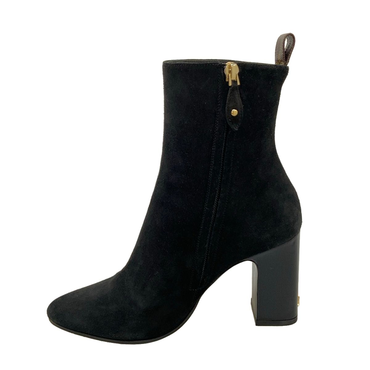 Louis Vuitton Short Boots Gabi Black Leather — view 3