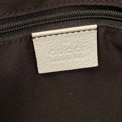 Gucci Tote Bag Princy Ivory Brown Dark Leather — view 8