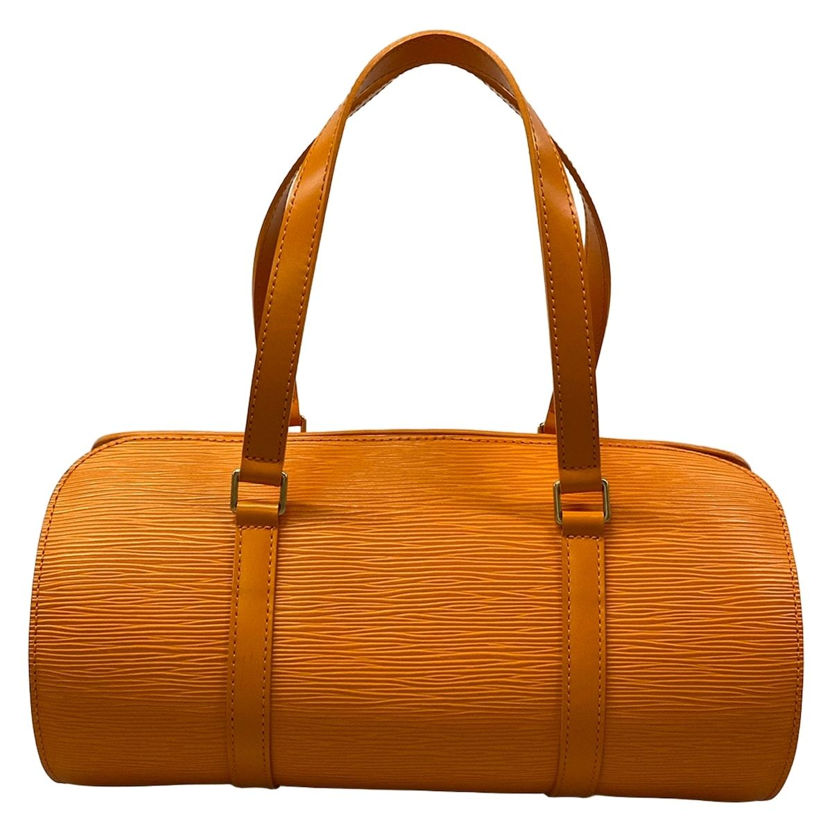 Louis Vuitton Handbag Epi Soufflot Mandarin Leather — view 3