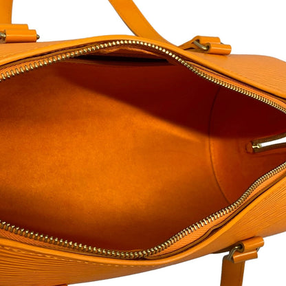 Louis Vuitton Handbag Epi Soufflot Mandarin Leather — view 7