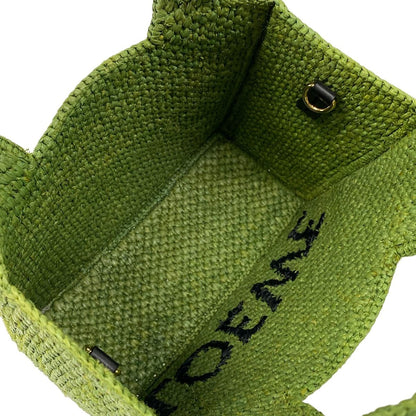 Loewe Tote Bag Font Small Green — view 7