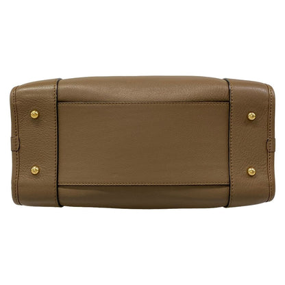Loewe Handbag Amazona 28 Brown Leather — view 5