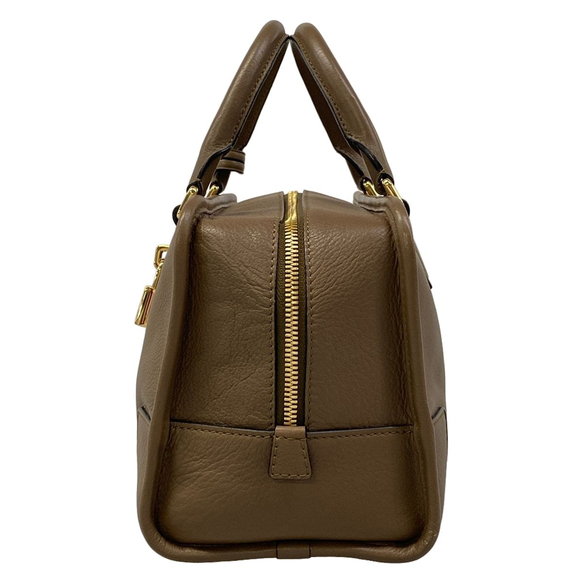 Loewe Handbag Amazona 28 Brown Leather — view 4