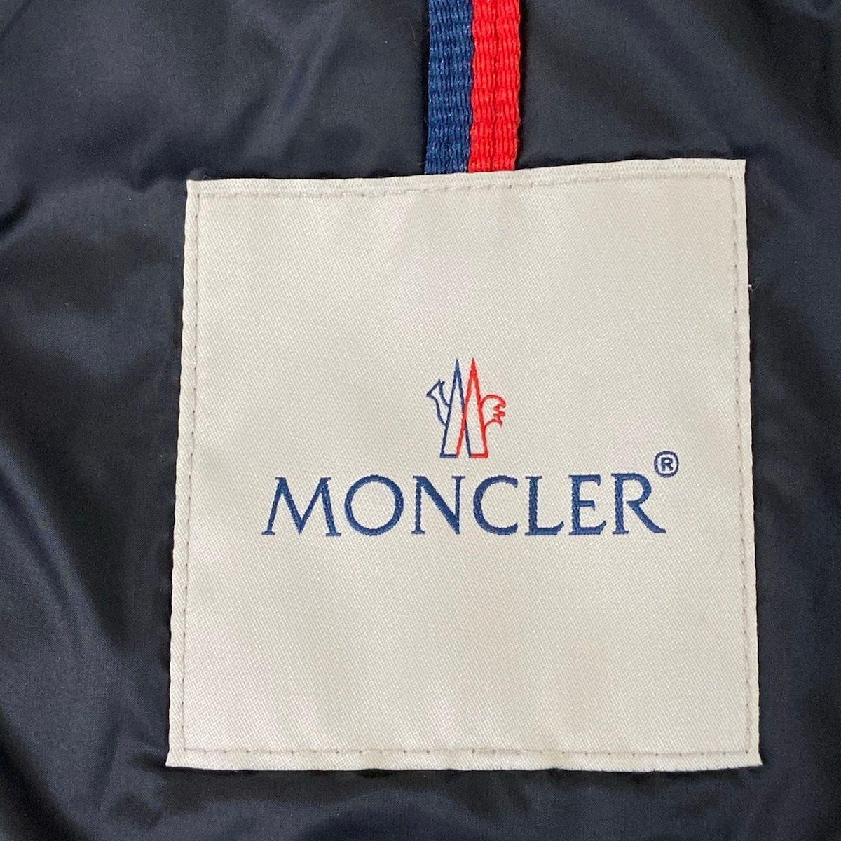 Moncler Down Coat M Hermine Black Long Sleeve Winter 2 — view 3