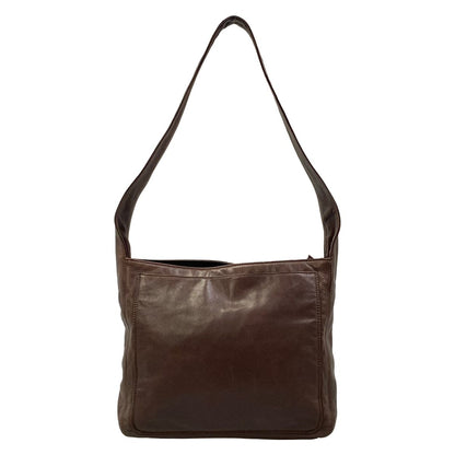 Chanel Shoulder Bag Dark Brown Tassel Lambskin — view 3