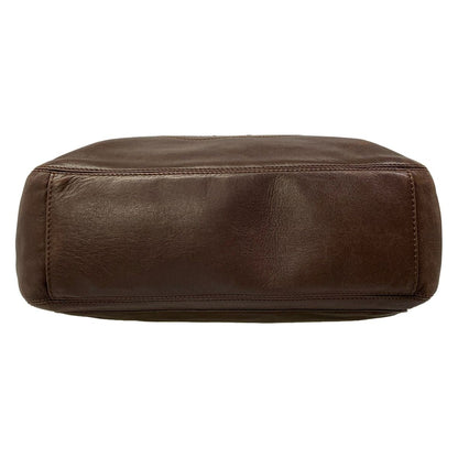 Chanel Shoulder Bag Dark Brown Tassel Lambskin — view 5