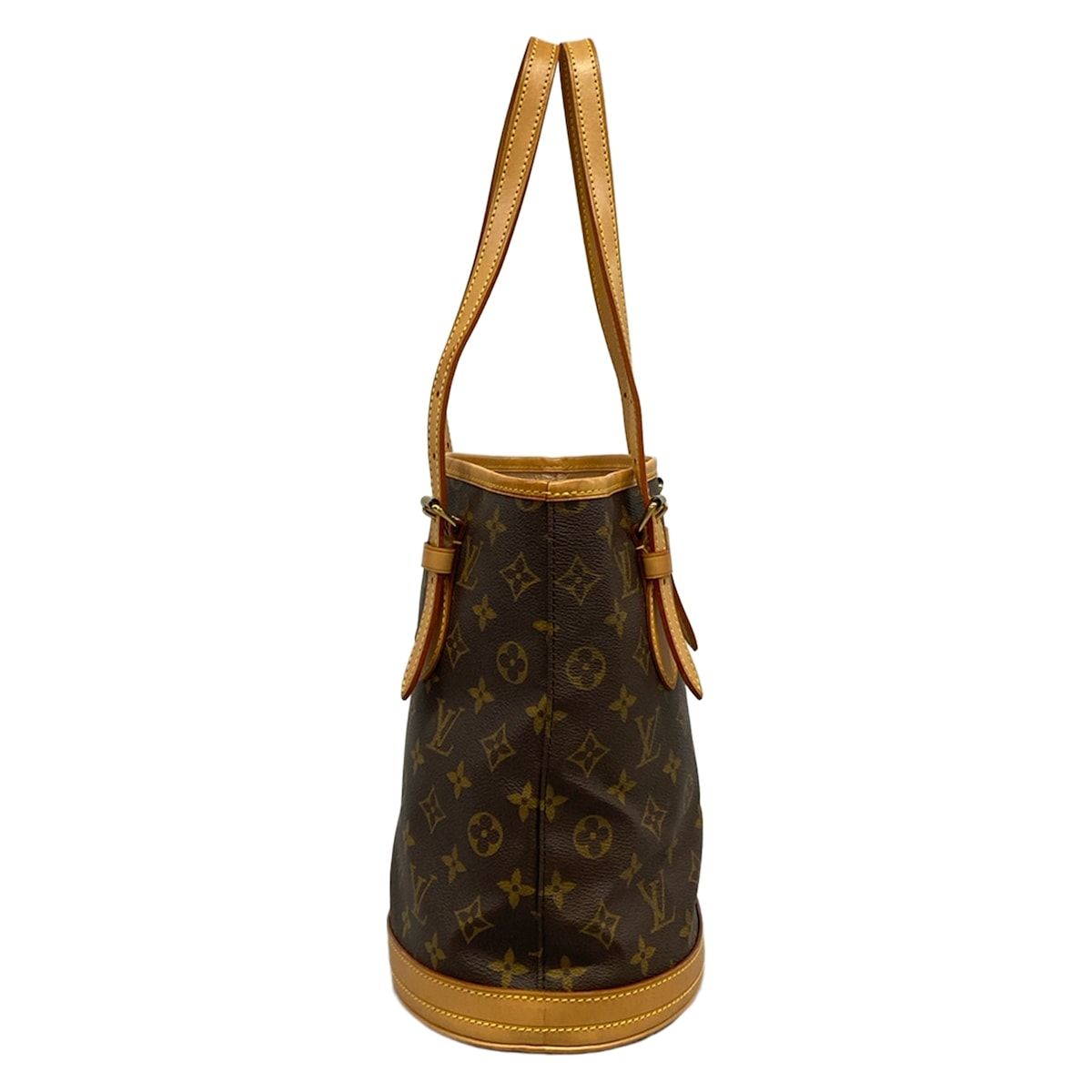 Louis Vuitton Shoulder Bag Monogram Petit Bucket — view 4