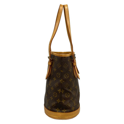 Louis Vuitton Shoulder Bag Monogram Petit Bucket — view 4