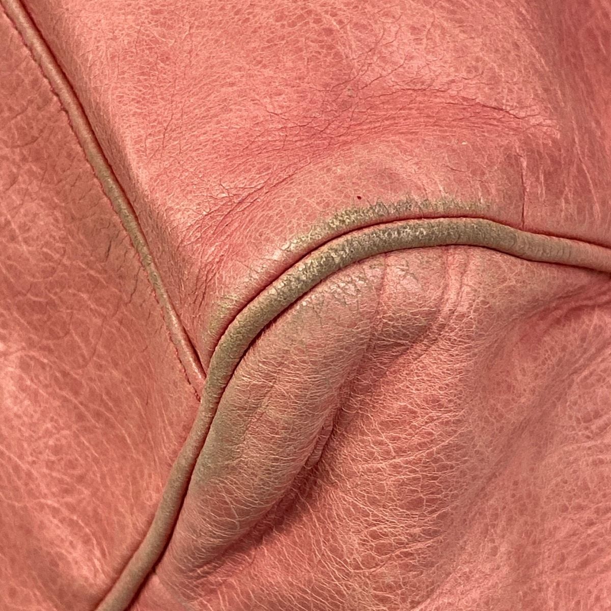 Balenciaga Tote Bag the Sunday Small Pink Leather — view 6