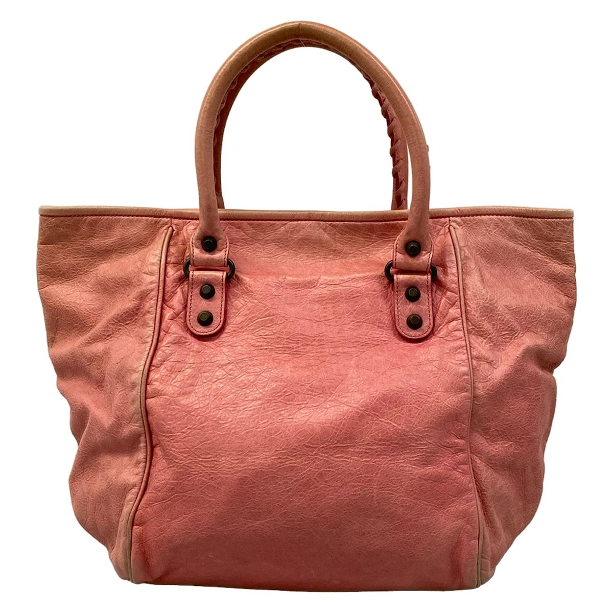 Balenciaga Tote Bag the Sunday Small Pink Leather — view 3