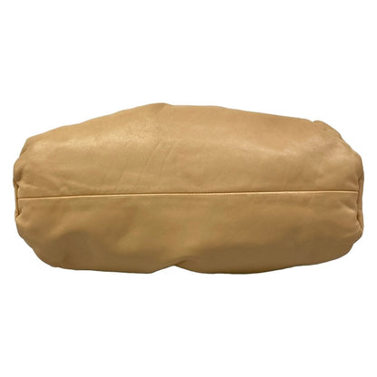 Bottega Veneta Handbag the Pouch Beige Leather — view 5