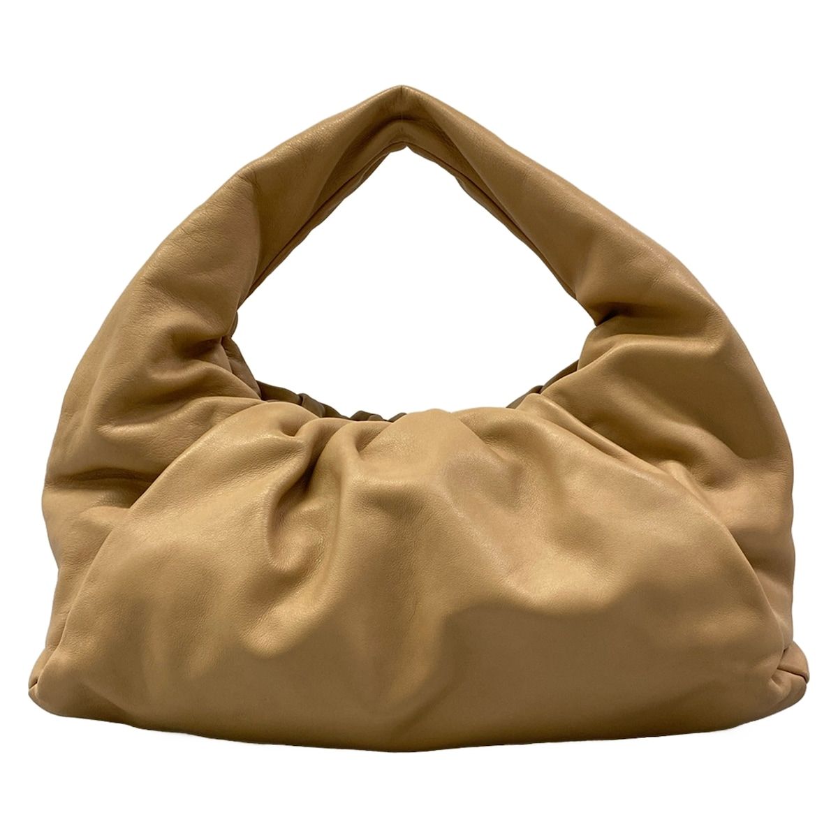 Bottega Veneta Handbag the Pouch Beige Leather — view 3