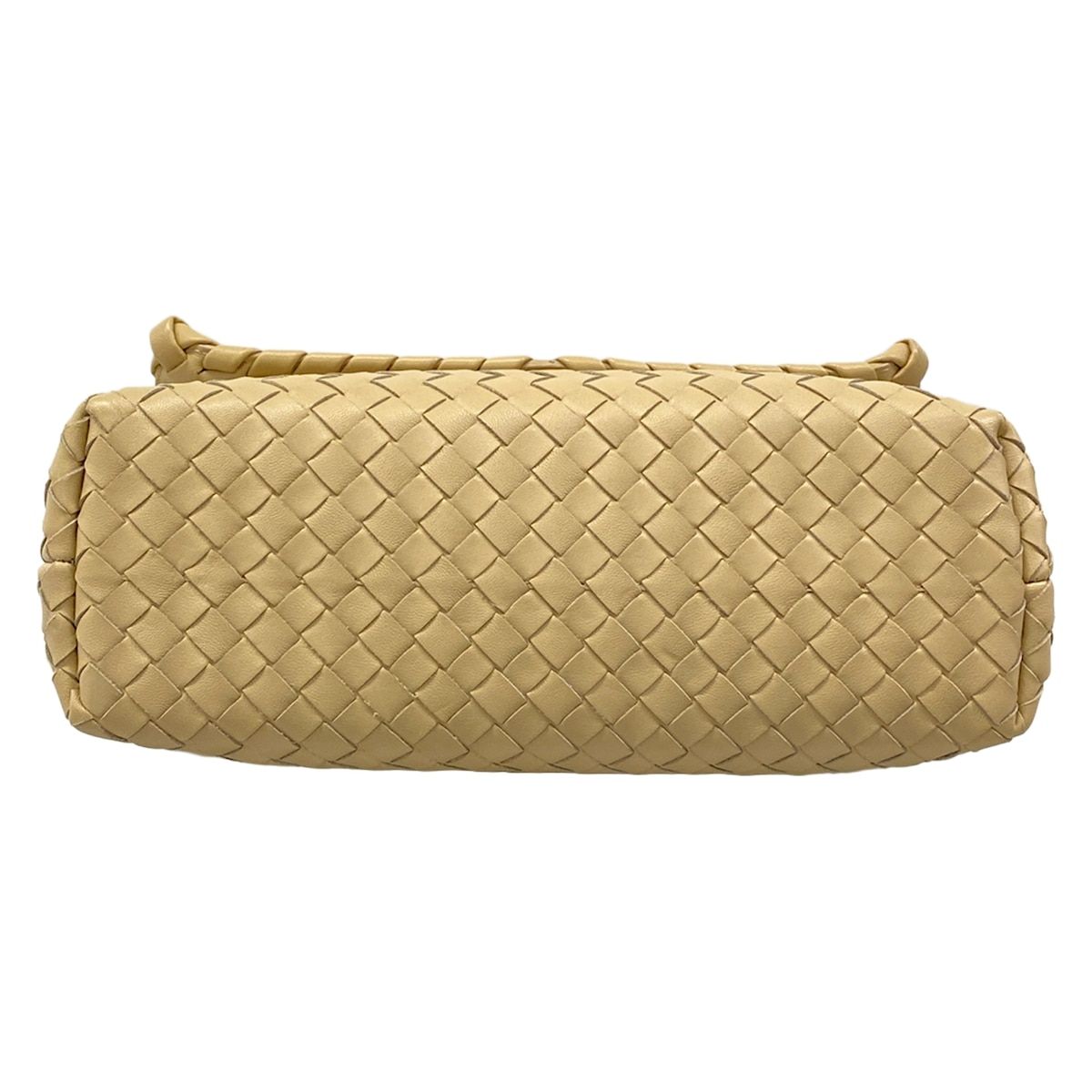 Bottega Veneta Shoulder Bag Small Olympia Beige Chain Leather — view 5