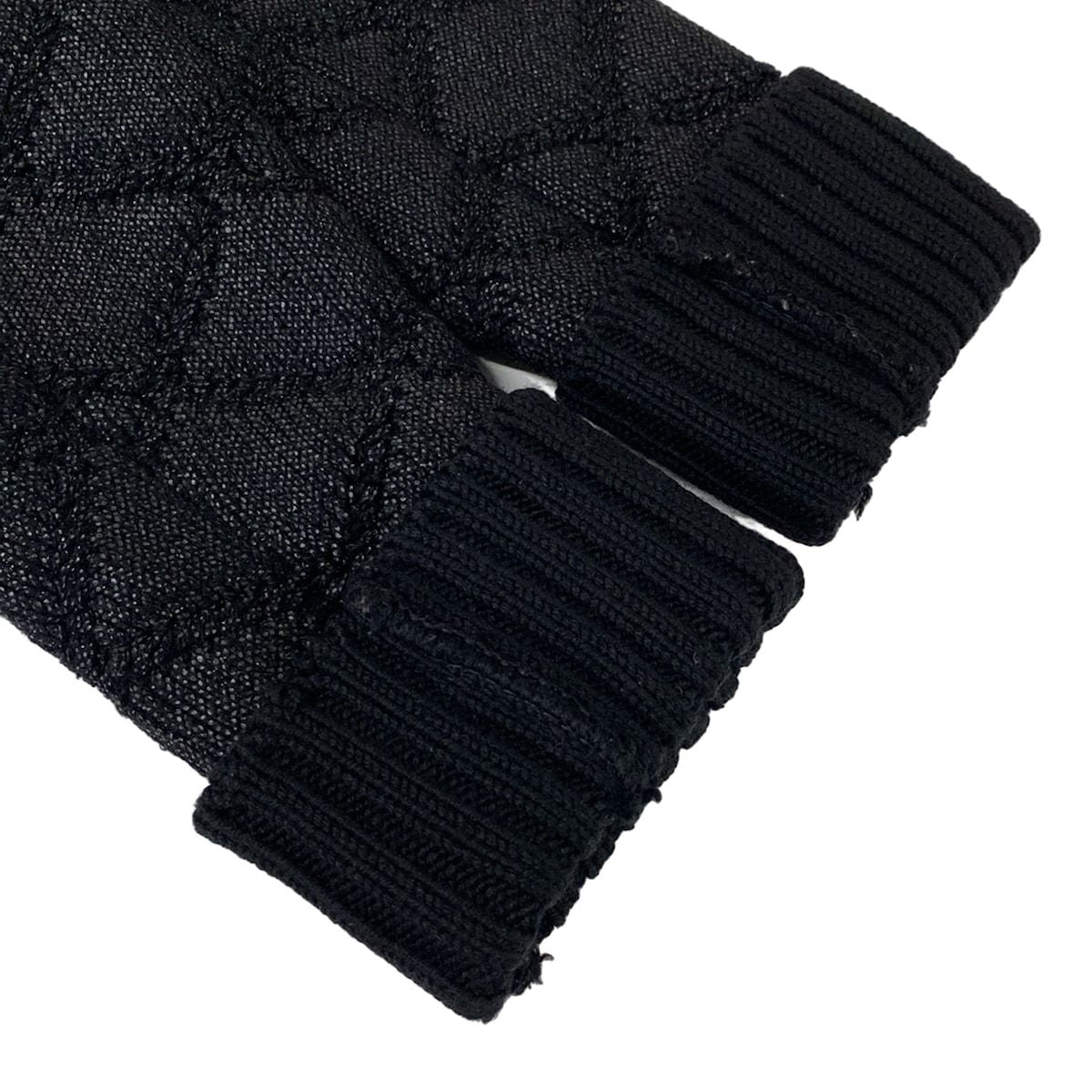 Chanel Jacket S Black Knit Ribbon Fall Winter Wool 34 — view 6
