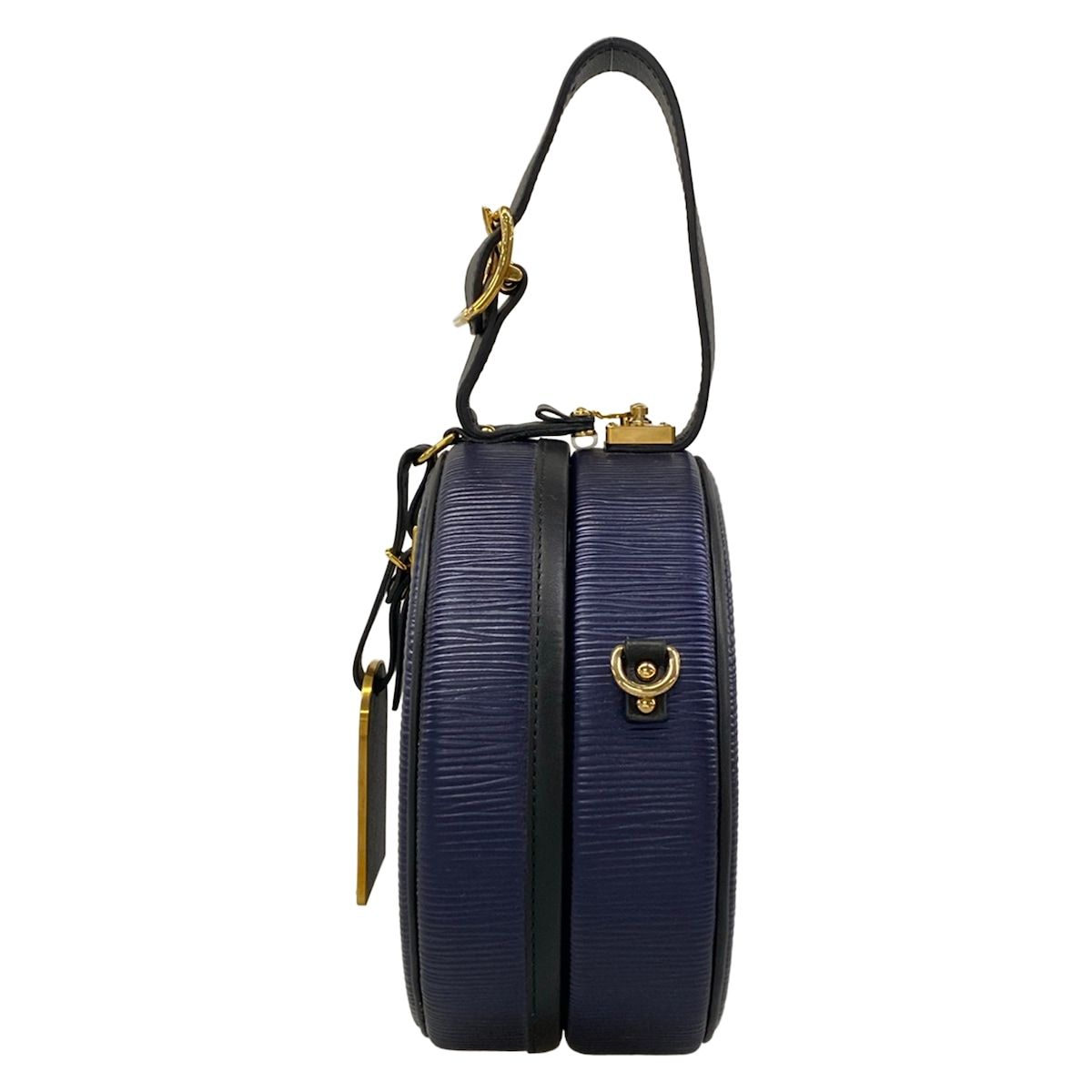 Louis Vuitton Handbag Epi Petite Boite Chapeau Deep Purple Leather — view 4