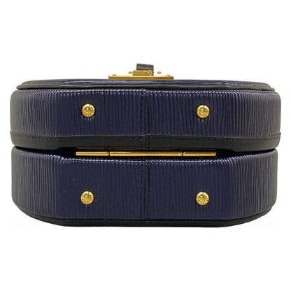 Louis Vuitton Handbag Epi Petite Boite Chapeau Deep Purple Leather — view 5