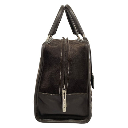Loewe Handbag Amazona 36 Dark Brown Leather — view 2