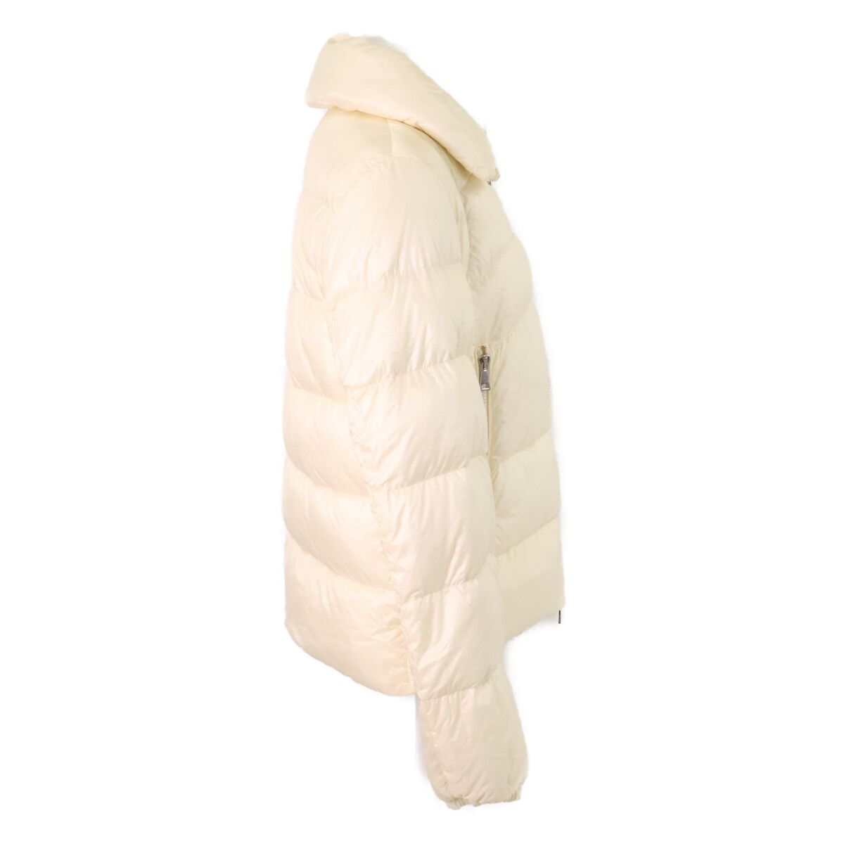 Moncler Aubert Stand Collar Short Down Jacket — view 4